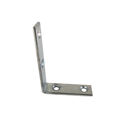 Kit com 50 Cantoneiras L Zincadas Dws em Aço Reforçado – 7x5cm com Furo Escariado